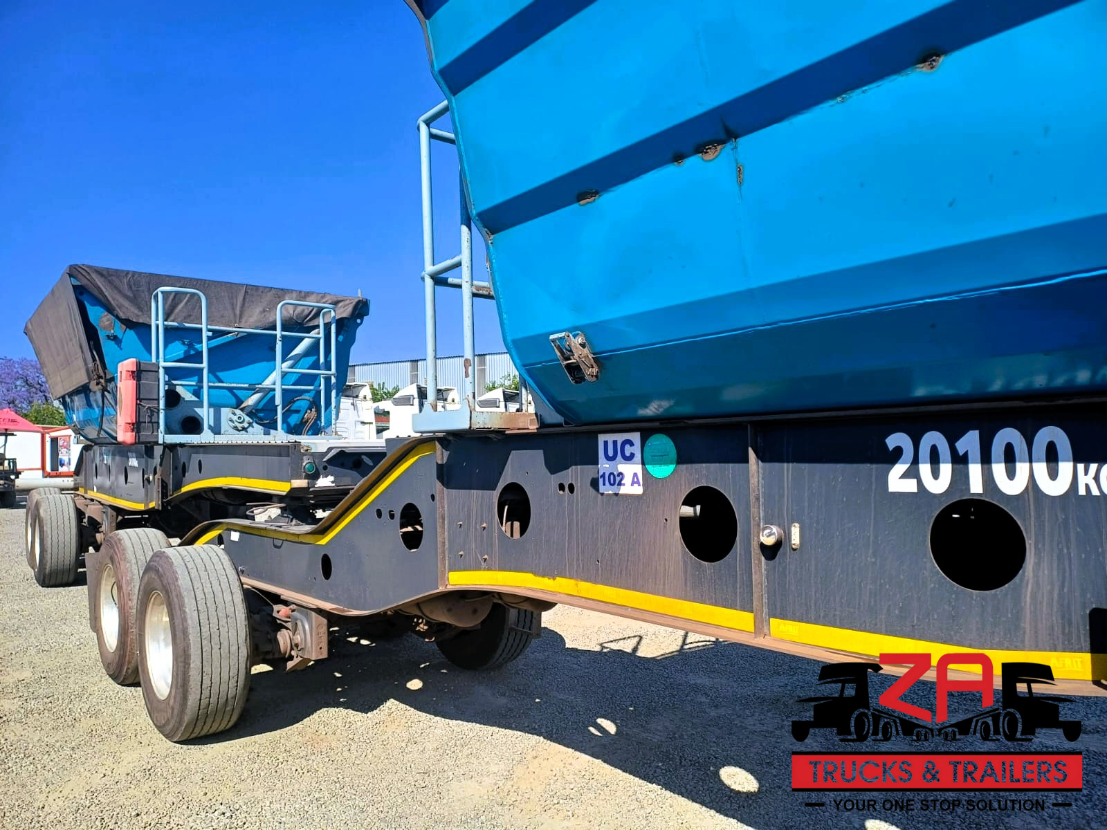 2021 AFRIT 18 CUBE SIDE TIPPER TRAILER #53385